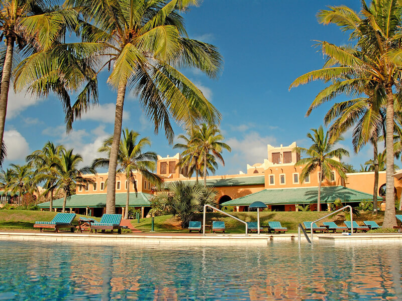 Pemba Beach Hotel Pool Area