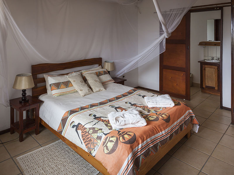 Bayview Lodge bedroom interior in Mozambique