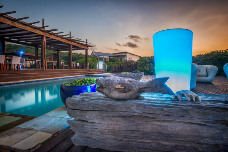 Accommodation and guest area at White Pearl Resorts in Mozambique