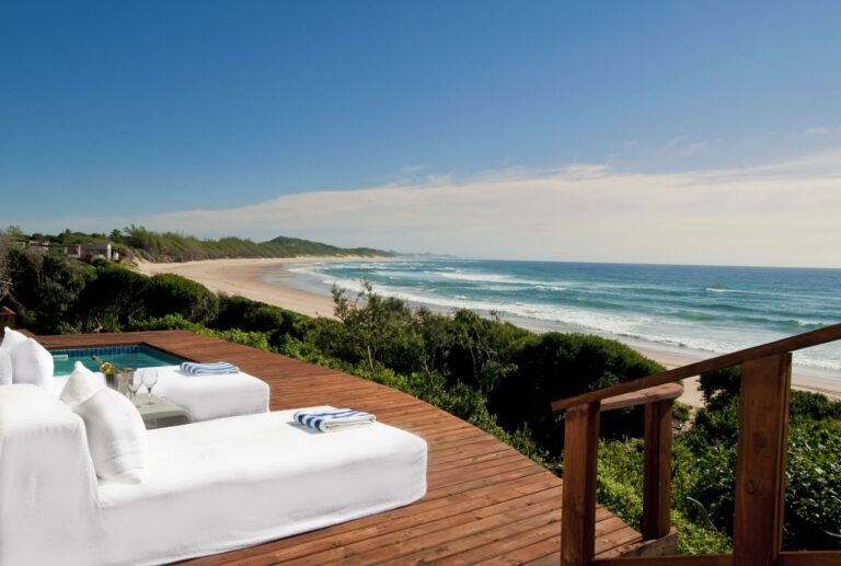 Private deck at White Pearl Resorts Mozambique
