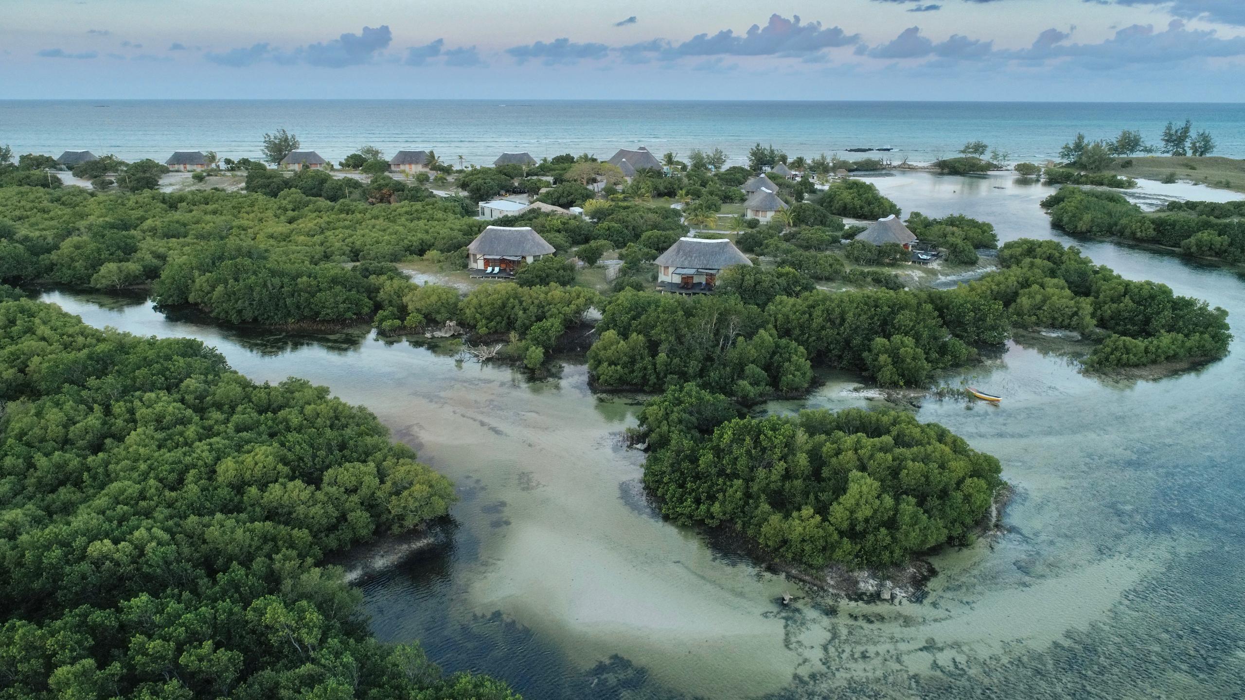Coral Lodge Island of Mozambique Views of the lagoon