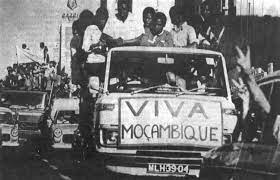 the people of Mozambique celebrating independence