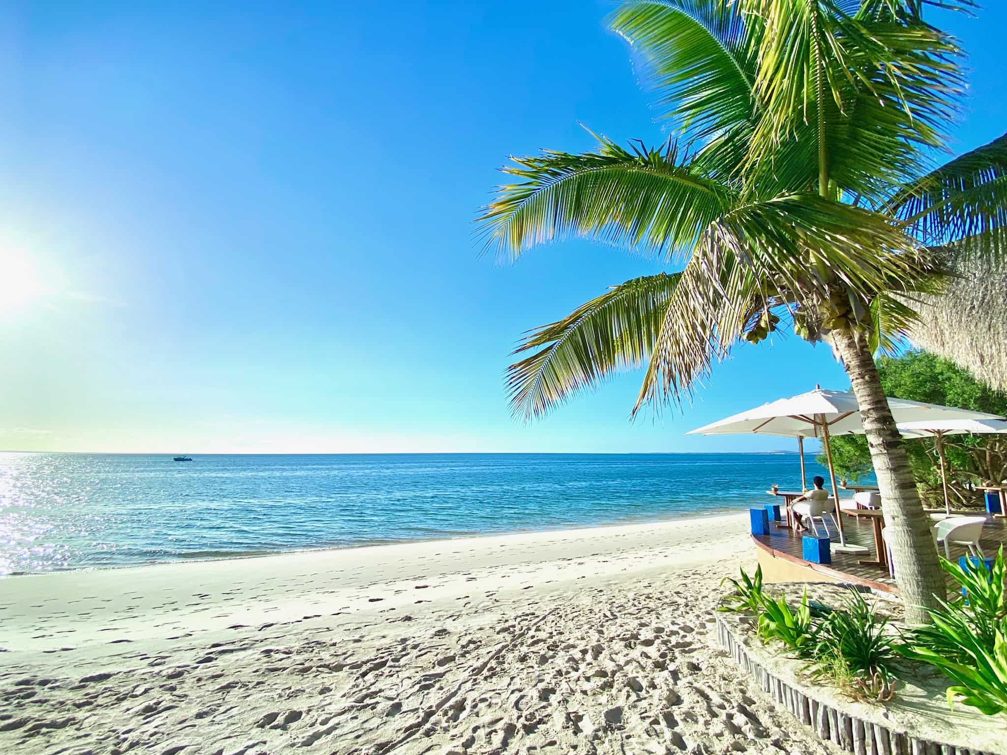 Facts about Mozambique. Beach of Mozambique
