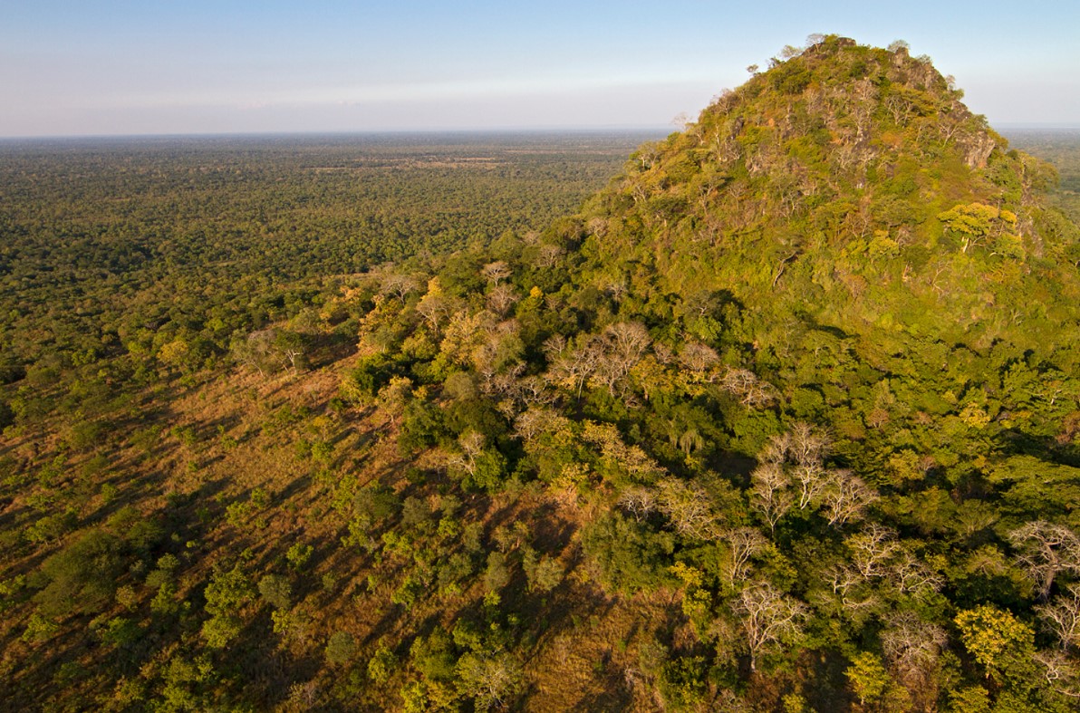 Mount Gorongosa in Mozambique