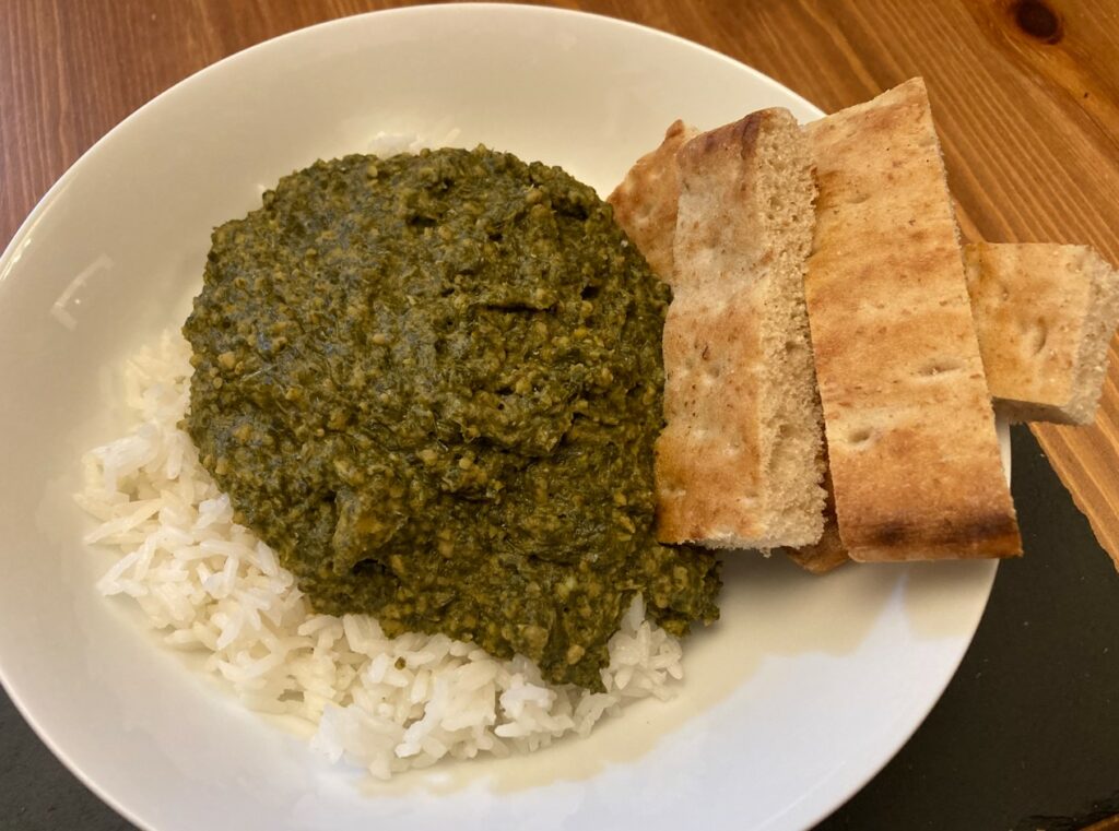 The local and street dish of Mozambique
