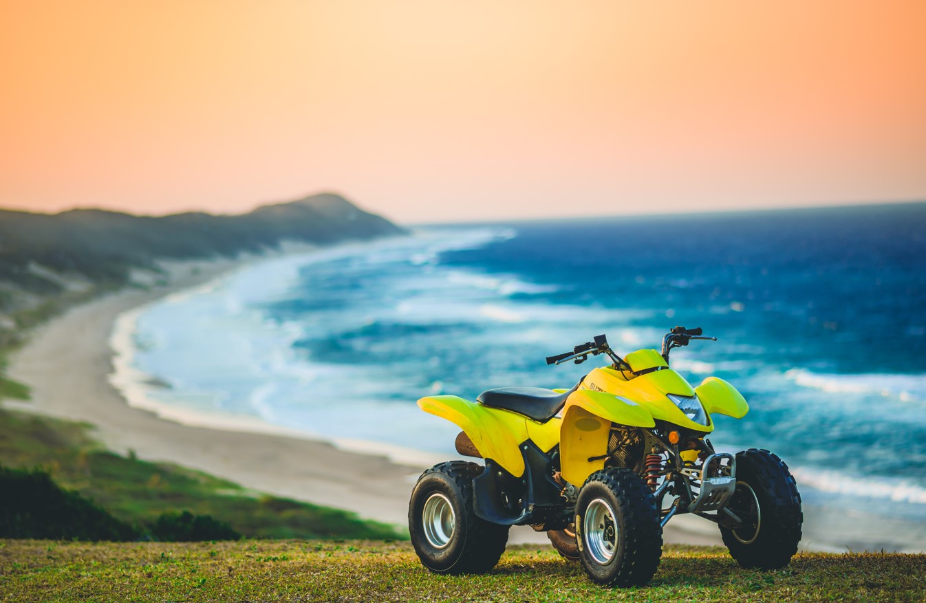 Quadbiking on your Mozambique holiday package to Ponta Malongane
